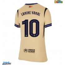 Barcelona Lamine Yamal #10 Bortedrakt Dame 2025-26 Kortermet